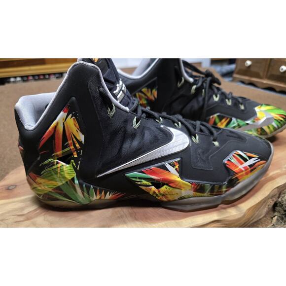 Nike LeBron II Everglades 2014 Mens Size 13 (616175-006) Shoes main image 6